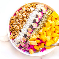 smoothie bowl, pure food + juice