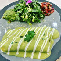 Bean + Avocado Enchiladas, Pure Food + Juice