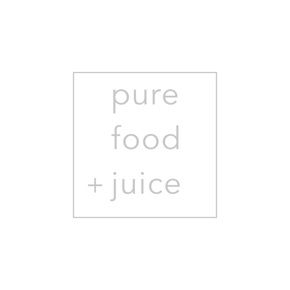 Pure Food + Juice Logo