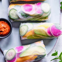 Lotus Spring Roll, Pure Food + Juice