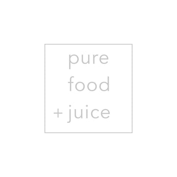 Pure Food and Juice Logo
