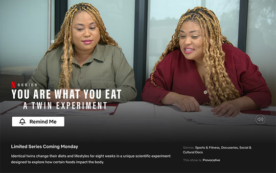 You Are What You Eat - A Twin Experiment