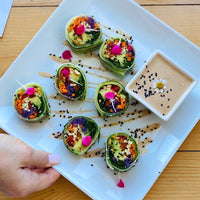 Green Dragon Sushi Roll, Pure Food + Juice